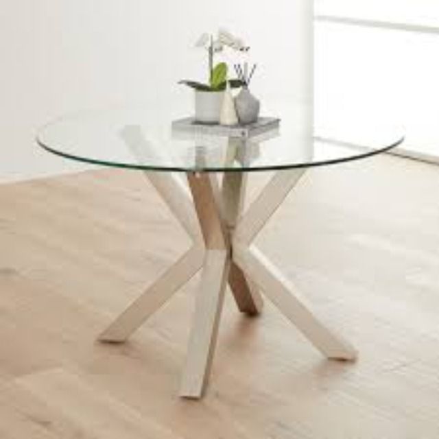 Round Glass Table